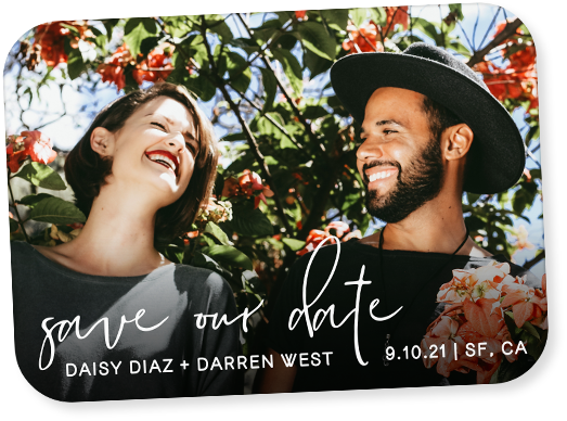 Diasy and Darren Save the Date