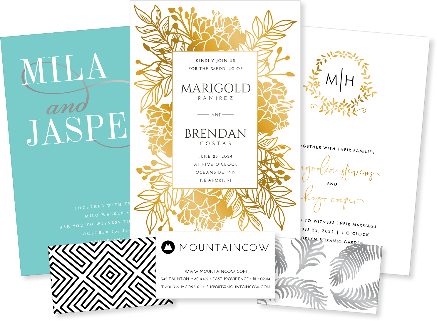 Mountaincow Stationery Sample Packs