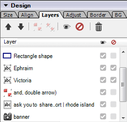 Layers Palette