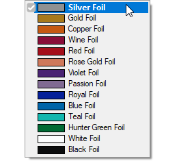 Foil & Ink Palettes