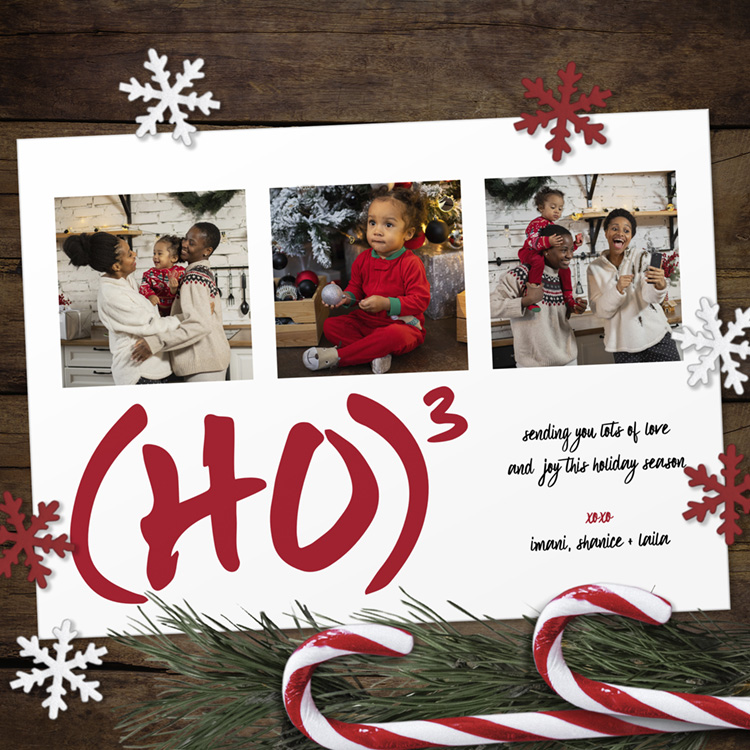 (HO)3 Holiday Card