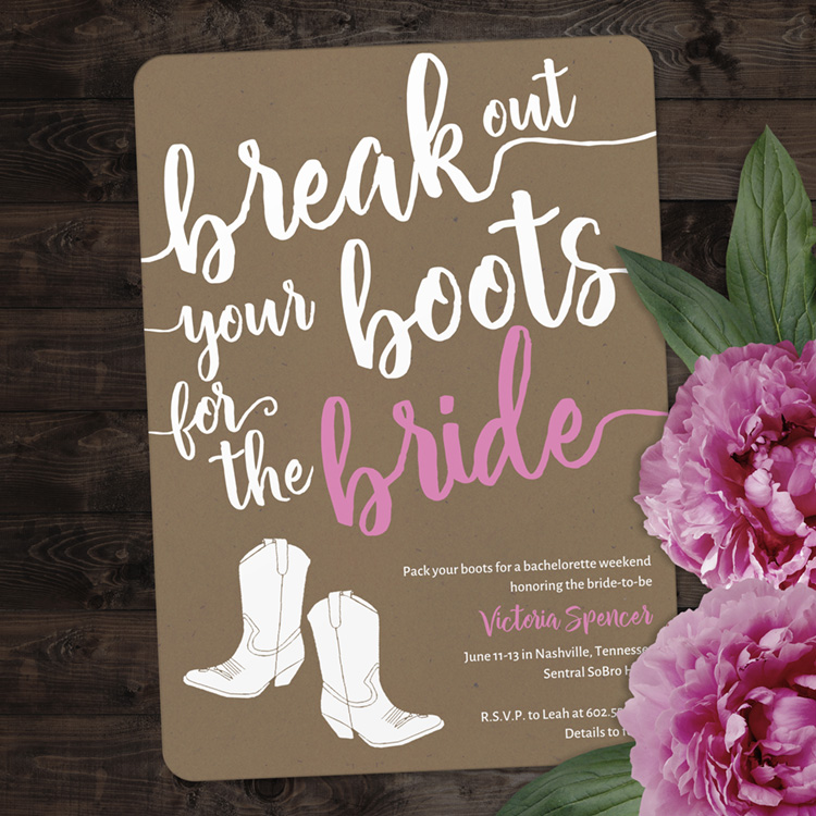 Break Out Your Boots for the Bride Bachelorette