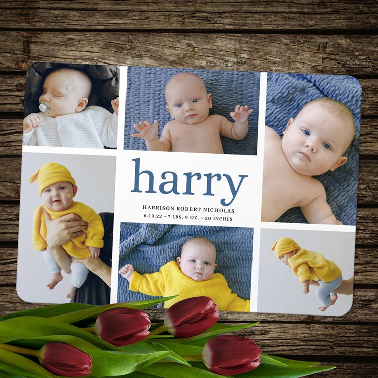 Harry Birth Announcement
