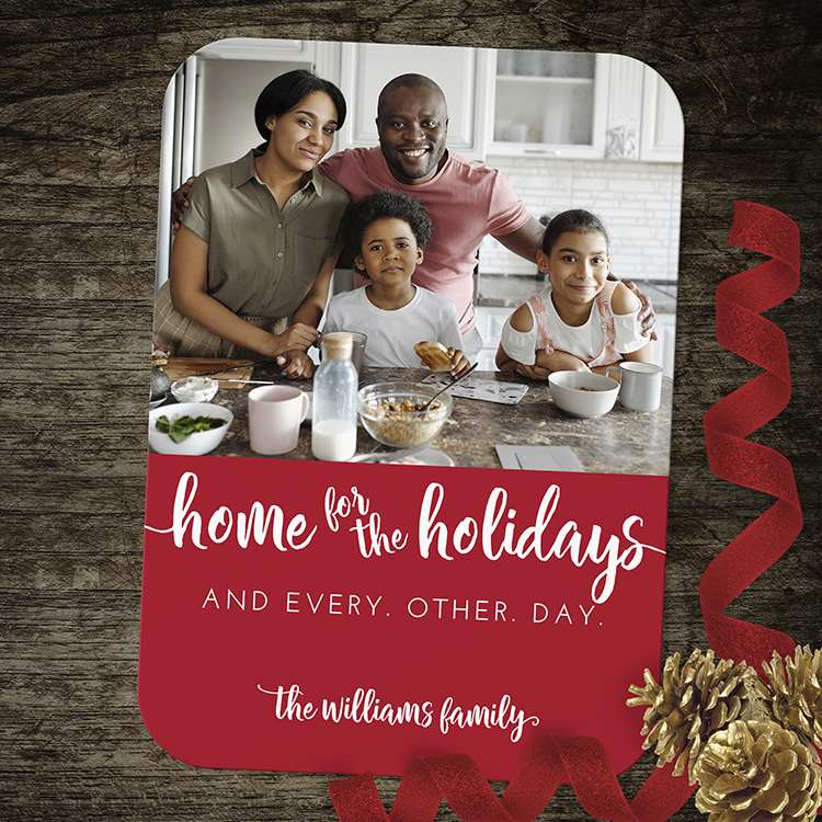 Home for the Holidays Holiday Card