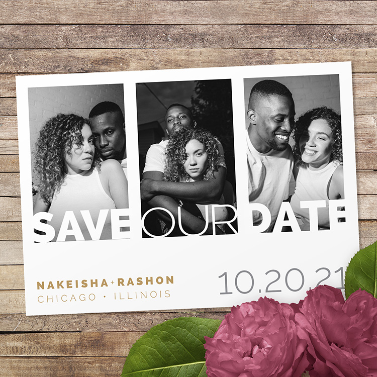 Nakeisha & Rashon Save the Date