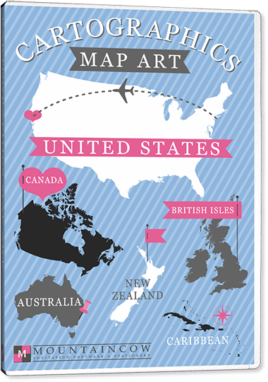 Cartographics Map Art